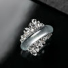 Yangzi Jewelry Unbounded Ring Laokeng Glass Design Jade High-end Ring 9.8