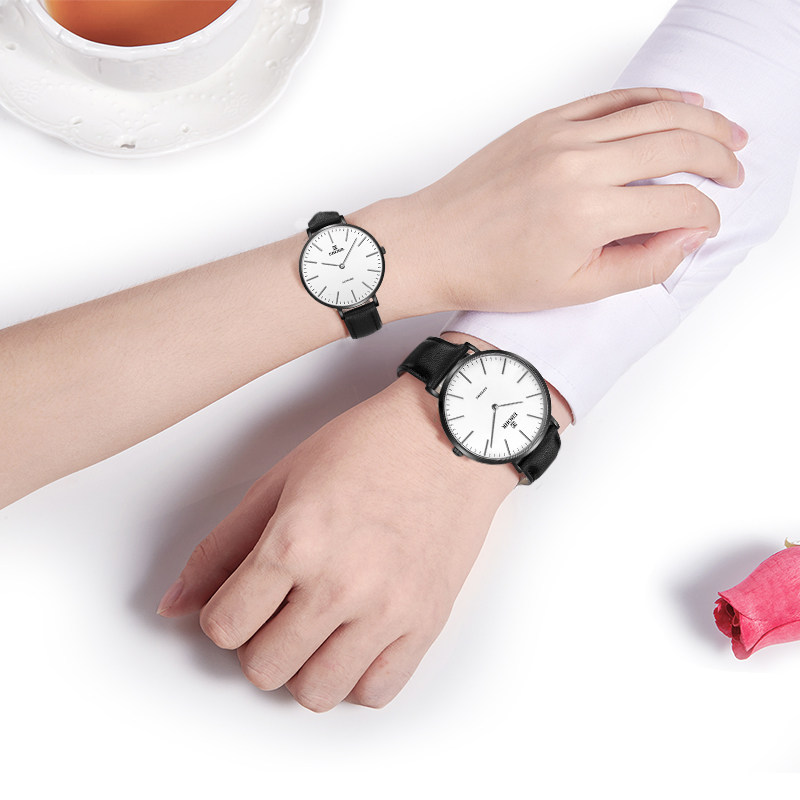 依波表手表男官方时尚正品情侣表简约气质女表5077