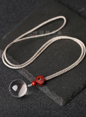 天然水晶球透明礼物男女