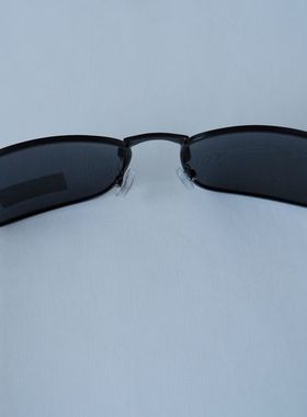 中青时尚方框防晒钓鱼黑色墨镜