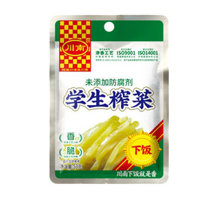 川南下饭菜53g 口口脆清淡学生鲜脆榨菜酸辣麻辣海带丝萝卜干