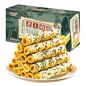 2箱96根！老上海芝麻蛋酥卷