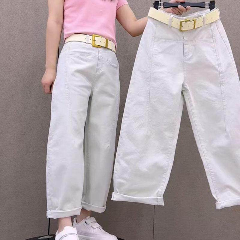 2025春季新款女士九分弯刀裤时尚百搭阔腿裤休闲高腰哈伦裤运动裤,淘宝优惠券,粉丝福利购,淘宝优惠卷