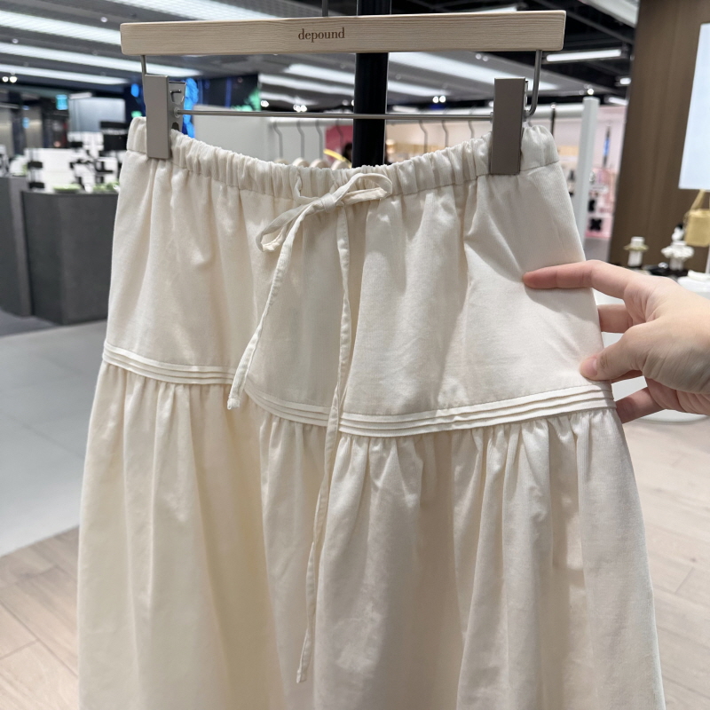 【小恩推荐】不退换全韩 DEPOUND 韩代25秋 裙 DP2599SK006M 5J25 - 图1