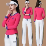 Новые топы для кадриль 2025, весенняя одежда Ян Липин, хлопковая спортивная одежда из чистого хлопка с длинными рукавами, танцевальная одежда для женщин