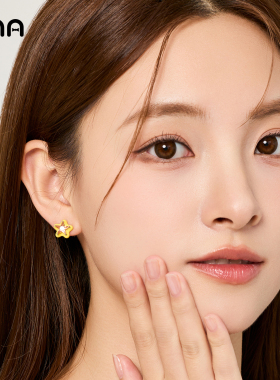 ona彩糖多巴胺彩色耳钉