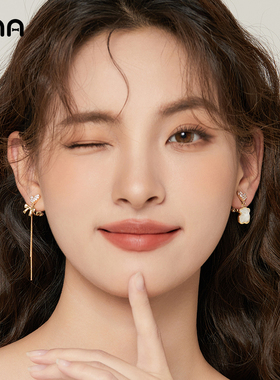 ONA小熊无耳洞耳夹女小众设计