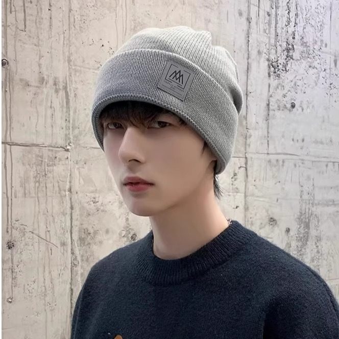 帽子男冬季保暖加绒加厚毛线帽男款针织帽套头帽冬天男士包头帽潮,淘宝优惠券,粉丝福利购,淘宝优惠卷
