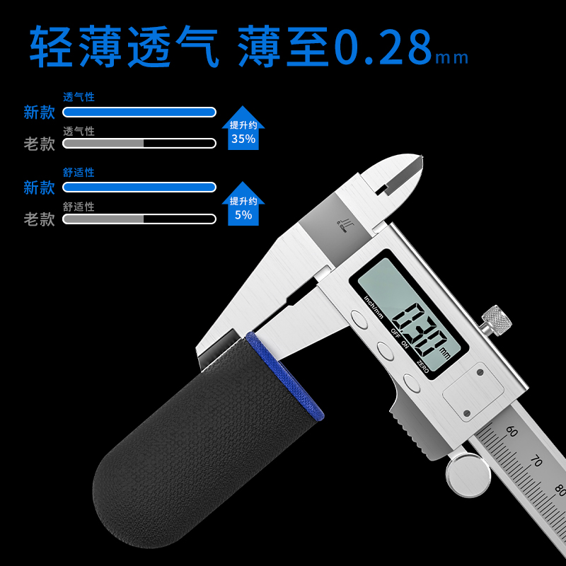 多只组合装吃鸡指套游戏电竞指头套同款黑鲨防汗防滑手指套防出汗王者神器和平拇指套竞技精英男女生专用荣耀 - 图2