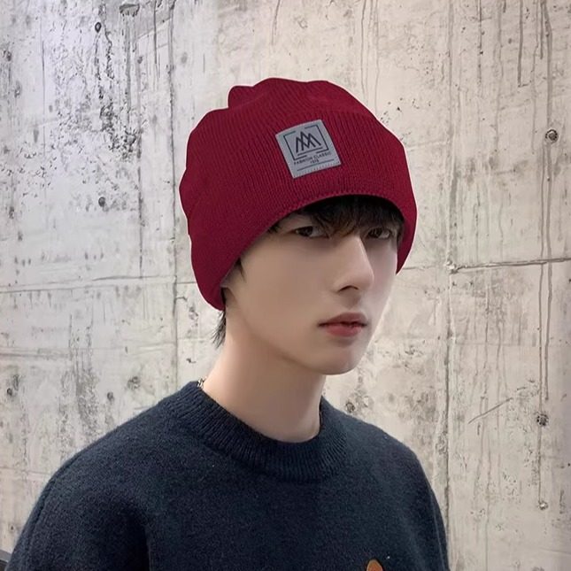 帽子男冬季保暖加绒加厚毛线帽男款针织帽套头帽冬天男士包头帽潮,淘宝优惠券,粉丝福利购,淘宝优惠卷