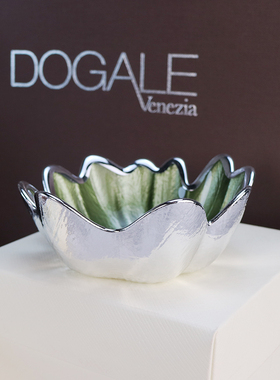 意大利Dogale朵嘉进口零食简约轻奢客厅茶几装饰糖果碗送礼盒装