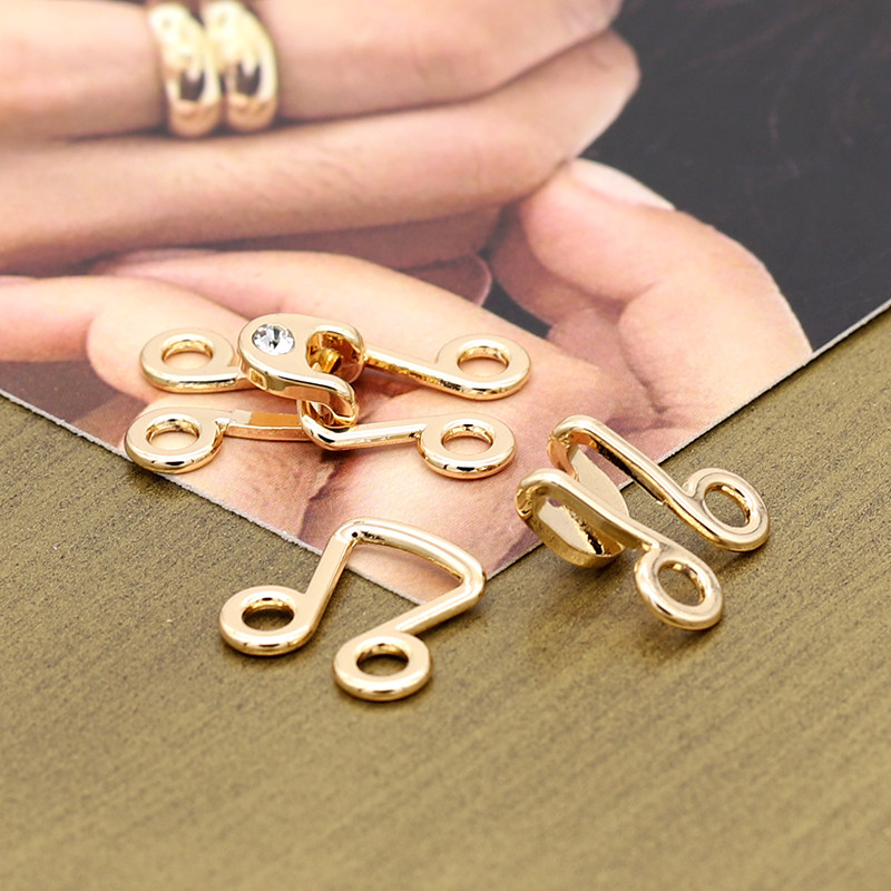 高档合金风纪扣女旗袍礼服汉服带钻金属纽扣钩扣披肩皮草对扣领购,淘宝优惠券,粉丝福利购,淘宝优惠卷