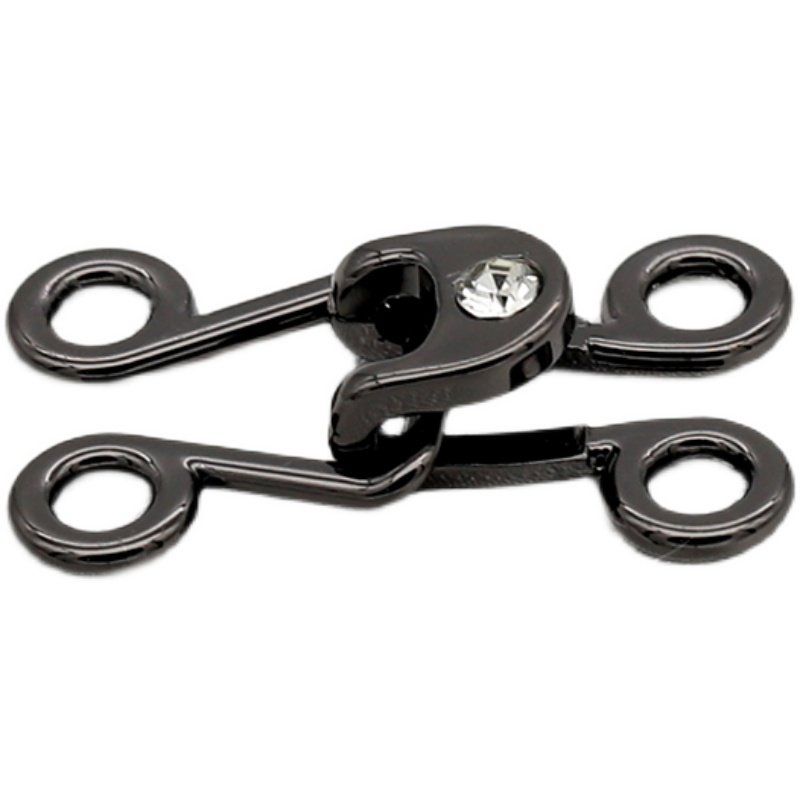 高档合金风纪扣女旗袍礼服汉服带钻金属纽扣钩扣披肩皮草对扣领购,淘宝优惠券,粉丝福利购,淘宝优惠卷