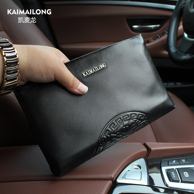 凯麦龙男士真皮休闲手抓包潮男包 凯麦龙箱包男士包袋