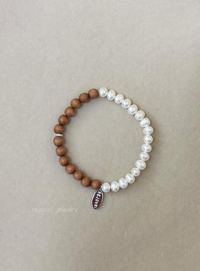 REJOVRI檀木手串和田玉小众原创