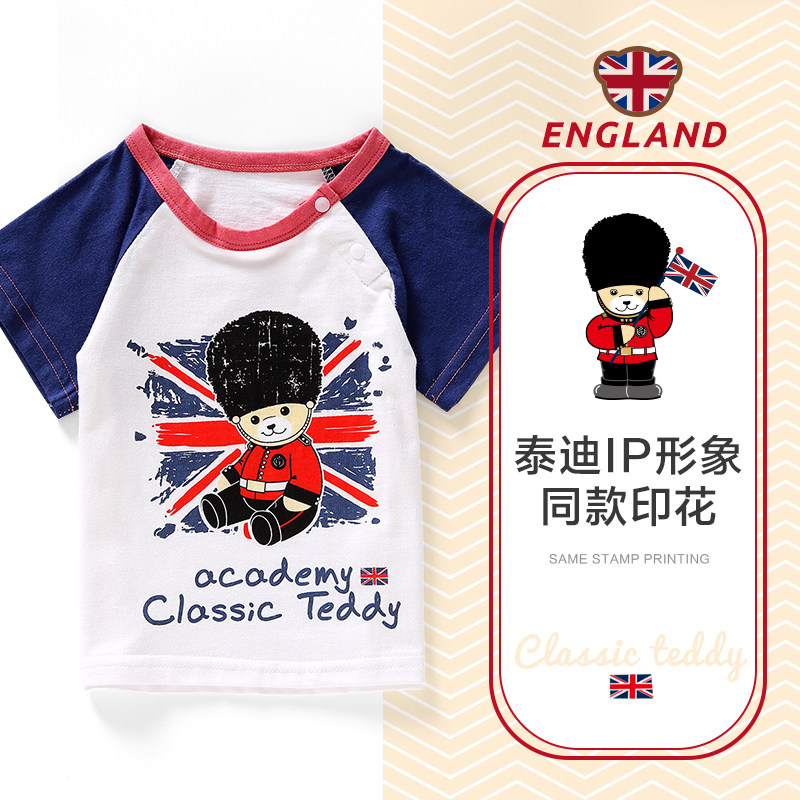 精典泰迪短袖t恤2020夏季打底衫 classicteddy英顺T恤