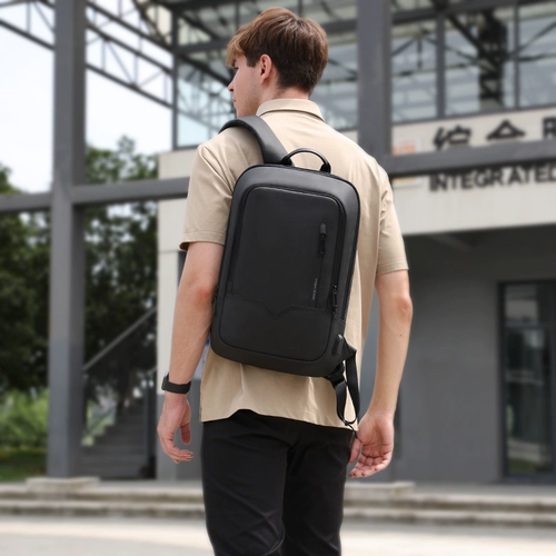 Мужской ноутбук, портативная небольшая сумка для отдыха, школьный рюкзак для путешествий для школьников, 15.6 дюймов, бизнес-версия, подходит для студента