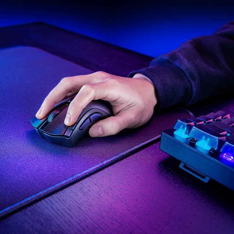 Razer雷蛇炼狱蝰蛇V2X极速版双模无线蓝牙电池笔记本游戏电竞鼠标 - 图2
