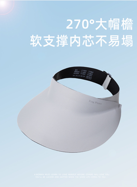 DZP空顶帽户外休闲男女夏季平檐