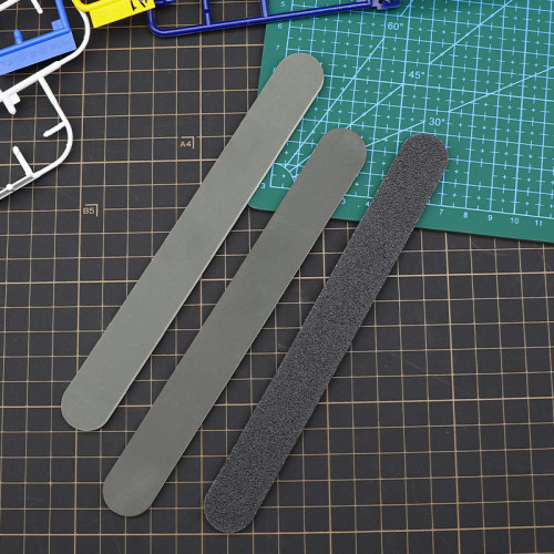 打磨条套装 高达模型制作工具军事拼装水口打磨棒抛光优质砂纸面 - 图0