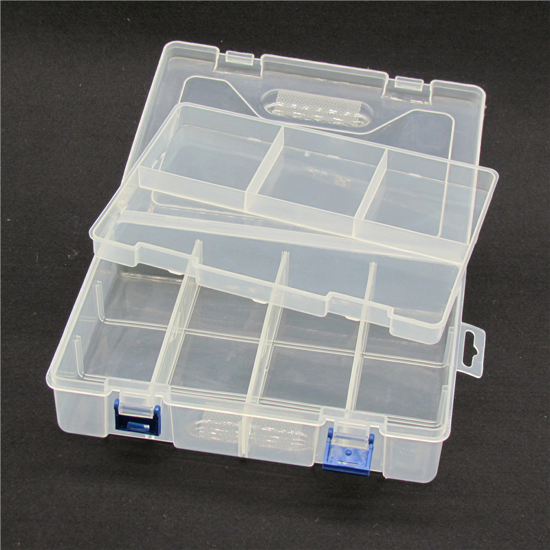 工具收纳盒 高达模型工具配件盒美甲手办diy军事拼装素组 零件盒 - 图3