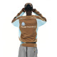 FPA Quick Dry 7A Antibacterial Anti-mites Sports Outdoor T-shirt Spring and Autumn National Trend Contrast Color Splicing Loose Couple Long Sleeve