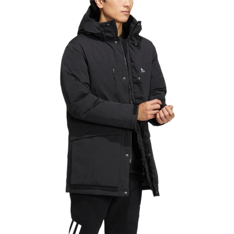 Adidas/阿迪达斯官方正品DOWN PARKA 男子户外运动羽绒服 HN2096 - 图3