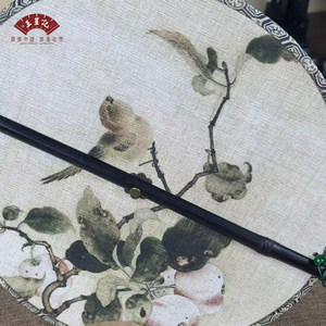 王星记扇子国家级非遗老字号古风中式团扇腰扇汉服古装旗袍圆扇