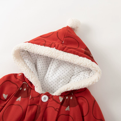 Детский демисезонный плащ для выхода на улицу, детская стеганая ветрозащитная осенняя накидка, увеличенная толщина