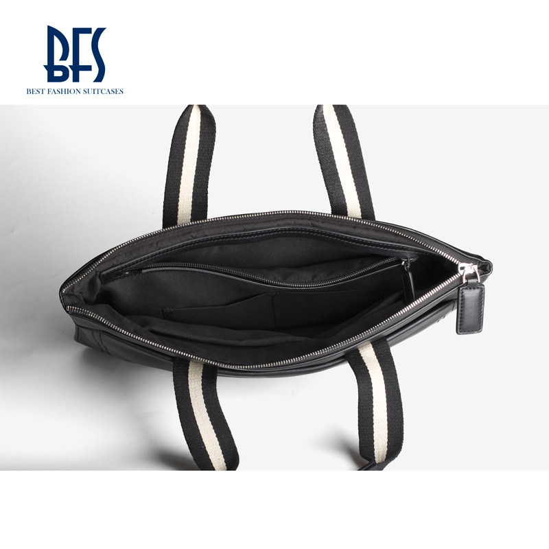 柔软小牛皮商务简约手提包公文包 bfs男士包袋