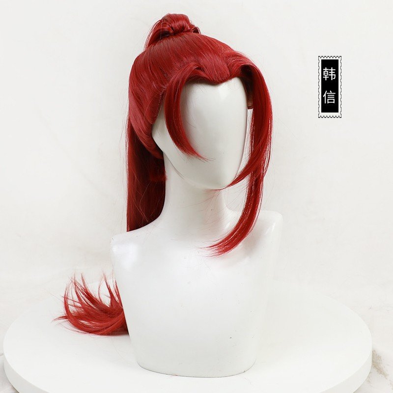 【青阁】王者 白龙吟 荣耀cosplay 韩信cos假发 发尾无渐变两款