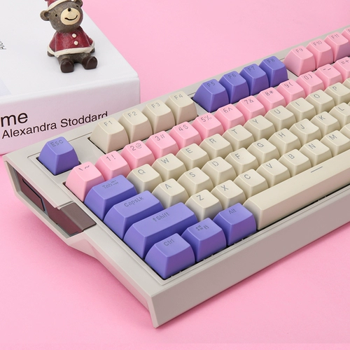 Black Jue AK510 ретро -проводная механическая клавиатура PBT BALL CAT RGB Game Game Green Shax Black Shaxes Black Shax красный вал