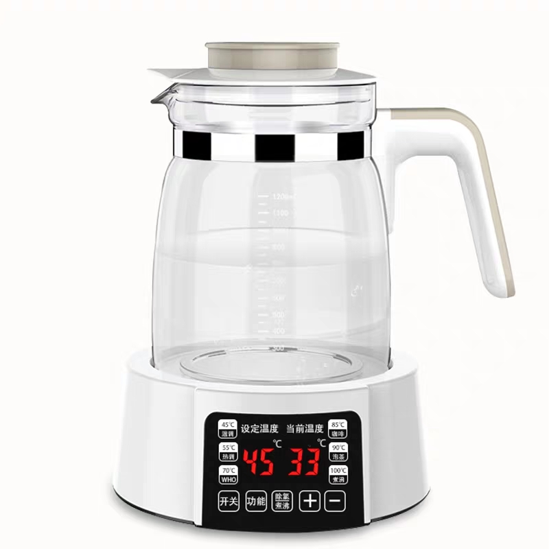 爱宝宝母婴正品店恒温调奶器玻璃水壶通用鲁茜+小白熊0856/0857米苏塔通用玻璃配件3