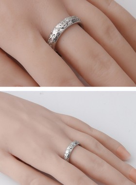 瑞兽貔貅金钱戒指男ins潮小众国风复古感开口食指戒新款指环包邮