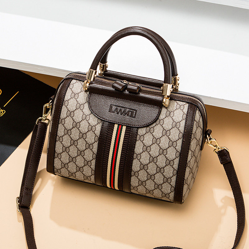 2020新款高级感大容量波士顿潮女包 岚蔻箱包女士包袋