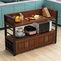 Kitchen Table Cut Vegetable Table Kitchen Shelve Multifunctional Operating Table Simple Little Long Table Home Multilayer Table Set