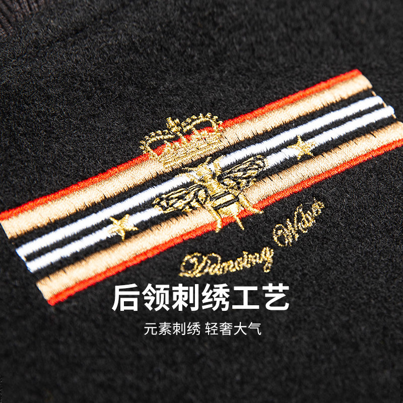 与狼共舞羊毛呢夹克2020秋冬棉衣 与狼共舞夹克