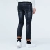 Khiêu vũ với quần jeans sói nam thẳng thon nam 2019 mùa thu mới phiên bản Hàn Quốc của xu hướng quần dài uốn xoăn - Quần jean phong cách thời trang nam Quần jean