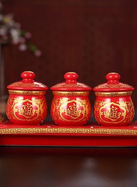 家用带盖佛前水杯陶瓷敬神水杯莲花供水专用杯佛堂供观音净水杯