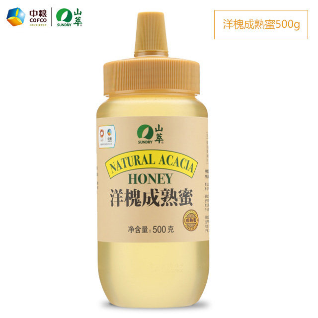 中粮山萃蜂蜜500g瓶装 sundry山萃蜂蜜