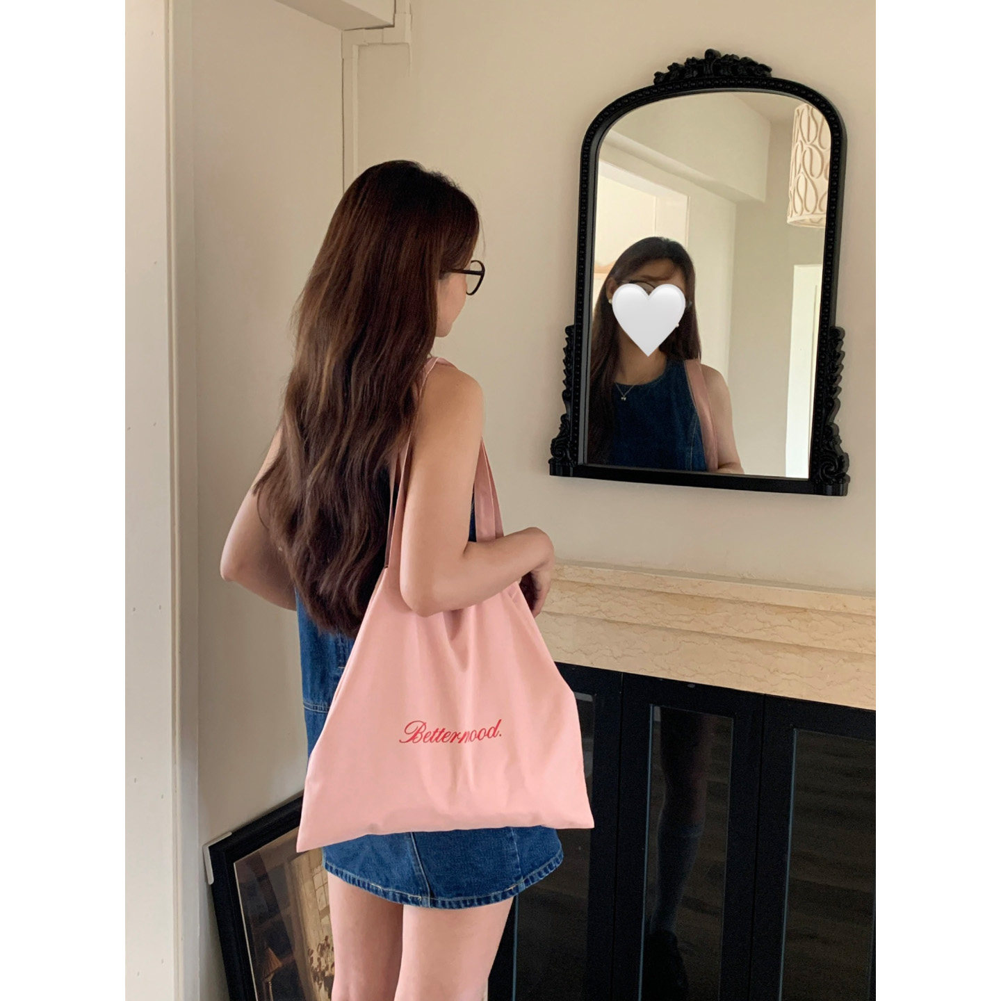 定制款~韩系白色简约单肩帆布包女慵懒风松弛感包包大容量帆布袋,淘宝优惠券,粉丝福利购,淘宝优惠卷