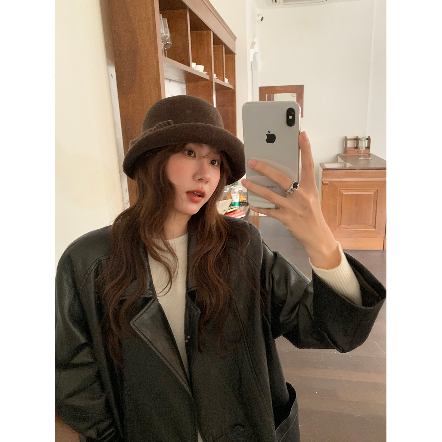 芝士商店~卷边羊毛渔夫帽女2026新款冬季复古礼帽留洋千金风帽子,淘宝优惠券,粉丝福利购,淘宝优惠卷