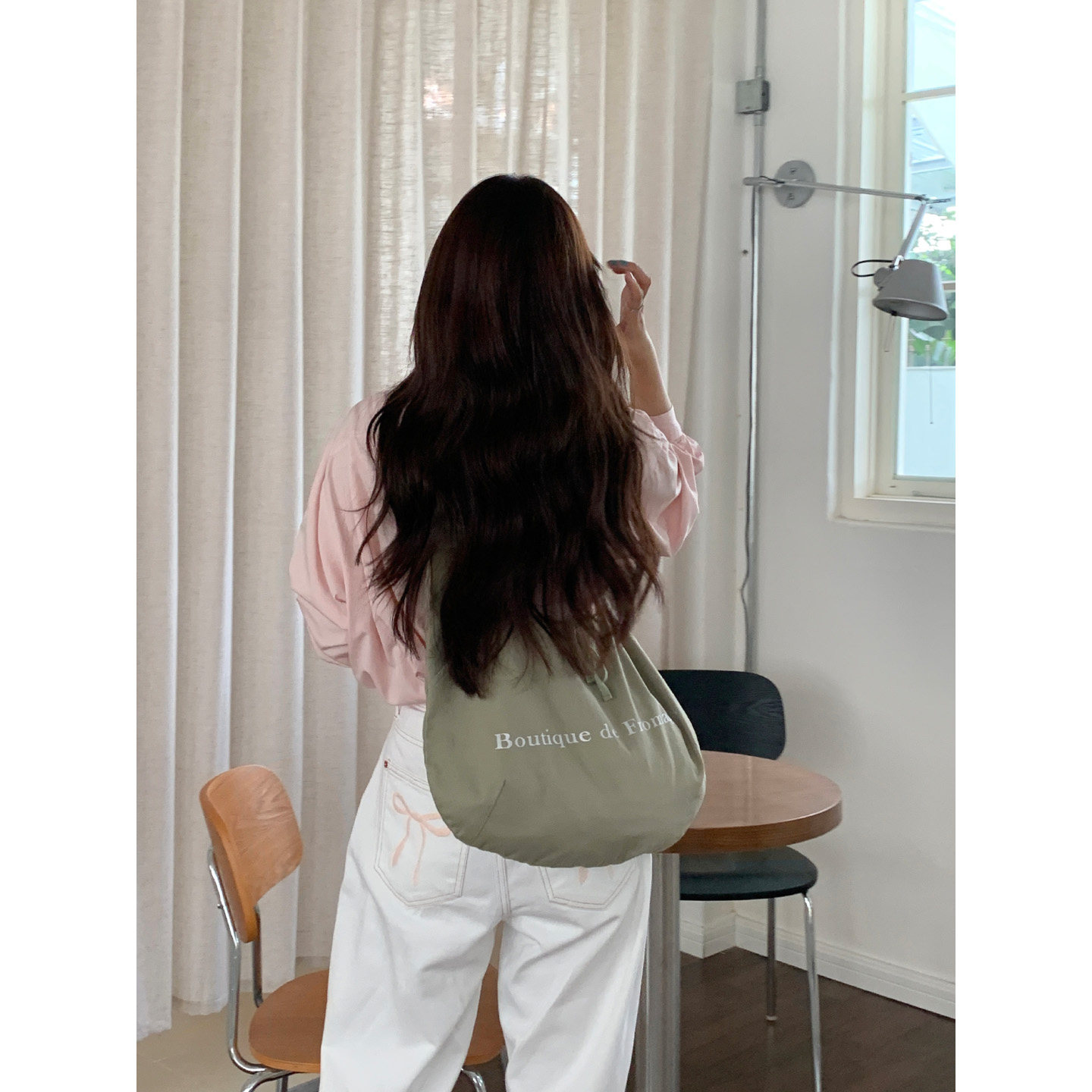 定制款~大容量单肩斜挎帆布包女韩系松弛感帆布袋通勤慵懒风包包,淘宝优惠券,粉丝福利购,淘宝优惠卷