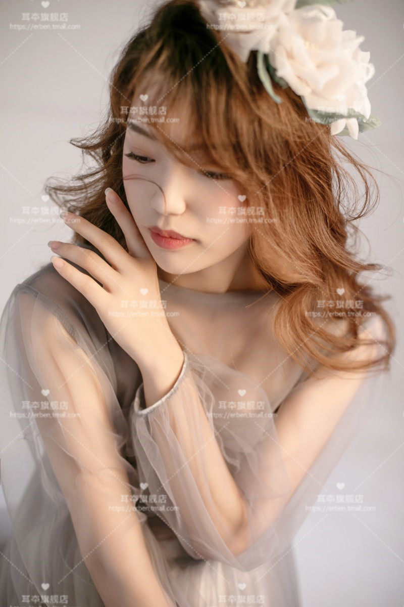 孕妇照新款纱裙孕妇妈咪拍照摄影服 耳夲影楼服装