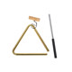 Meier triangle imported brass triangle bell 4 inches 6 inches 8 inches MEINL small percussion instrument accessories triangle bell