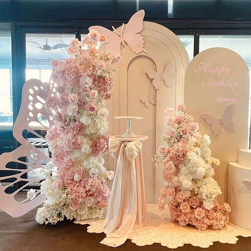 KT板成人礼生日场景布置装饰派对女孩气球道具背景板迎宾牌展板18 - 图3