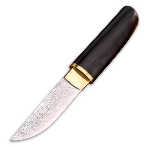 Выживание в дикой природе Дамаск стальной нож