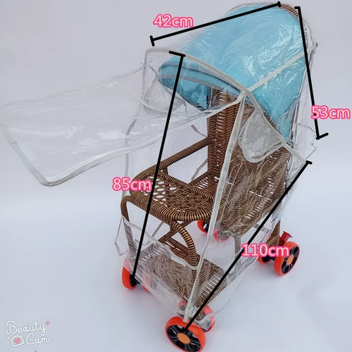 Детская зимняя коляска, зимний детский ветрозащитный универсальный дождевик с зонтиком, защита транспорта