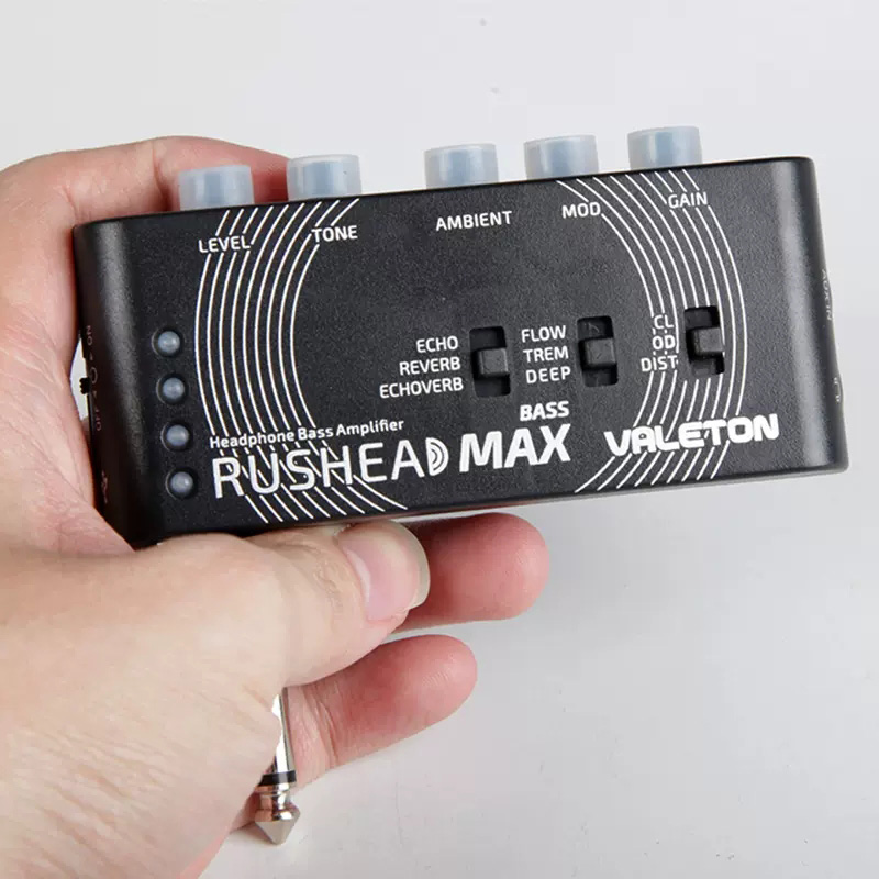 Valeton Rushead Bass贝斯电吉他插琴效果器综合耳放放大音箱模拟