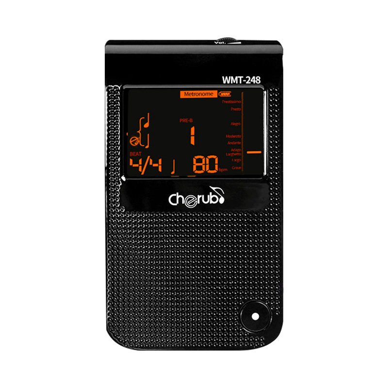 Cherub WMT-248三合一电子节拍器校音吉他钢琴可充电调音器 - 图3